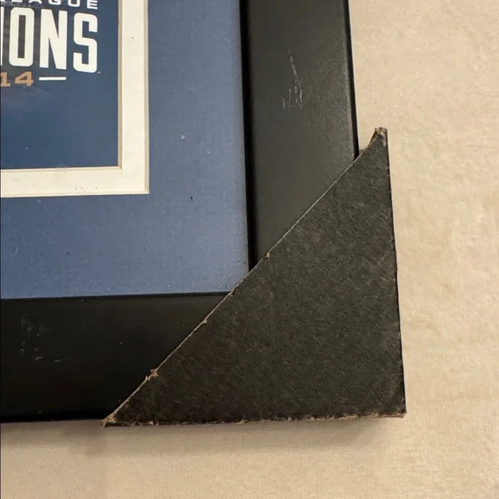 NEW! Framed 2014 Kansas City Royals Championship Photo Collage